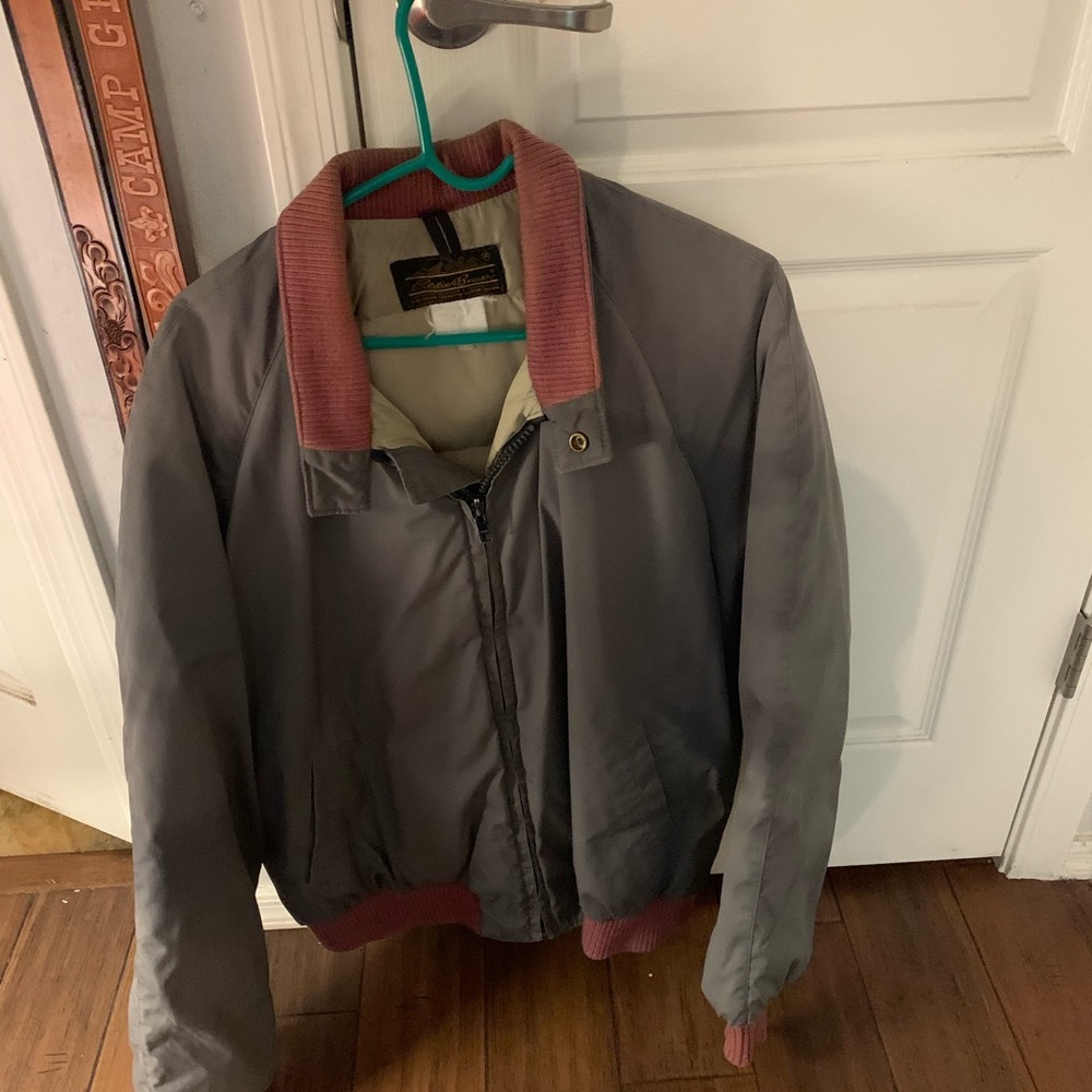 Eddie Bauer Goose Downlight Quilted Puffer Jacket Sz M